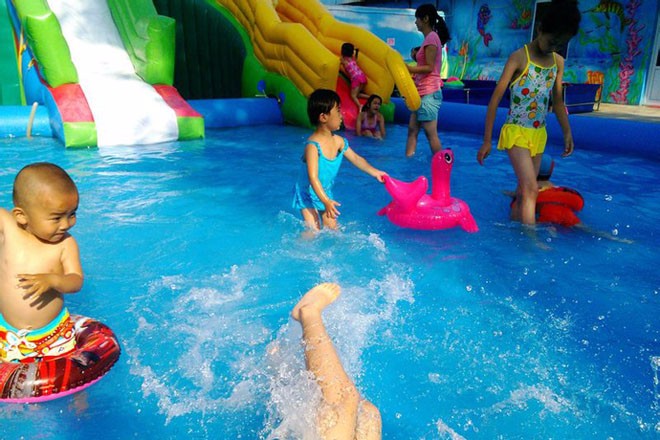 钟山儿童乐园充气游泳池
